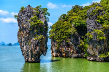 Kayalar James Bond Adası ' nda Khao Phing Kan, Tapu Ko, Ao Phang nga Milli Parkı, Tayland