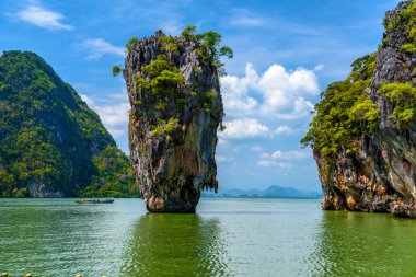 Kayalar James Bond Adası ' nda Khao Phing Kan, Tapu Ko, Ao Phang nga Milli Parkı, Tayland