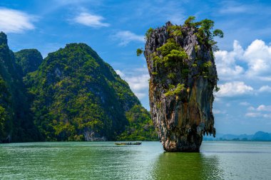 Kayalar James Bond Adası ' nda Khao Phing Kan, Tapu Ko, Ao Phang nga Milli Parkı, Tayland