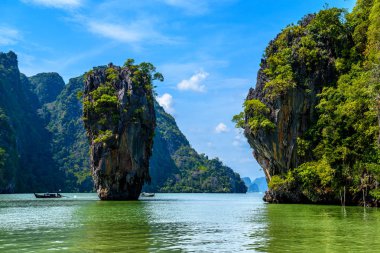 Kayalar James Bond Adası ' nda Khao Phing Kan, Tapu Ko, Ao Phang nga Milli Parkı, Tayland