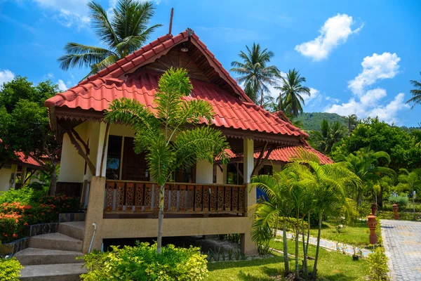 Bungalows Avec Piscine Plage Haad Yao Île Koh Phangan Suratthani — Photo