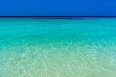 Güzel masmavi deniz, Haad Yao beach, Koh Samui Adası, Suratthani, Tayland