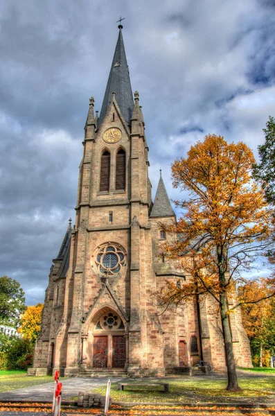 Antigua Iglesia Católica Fulda Hessen Alemania — Foto de Stock