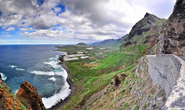 Coast Rocky Mountains Panorama Tenerife Canarian Islands — Stock Photo, Image