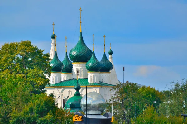 Iglesia Del Profeta Elías Yaroslavl Rusia —  Fotos de Stock