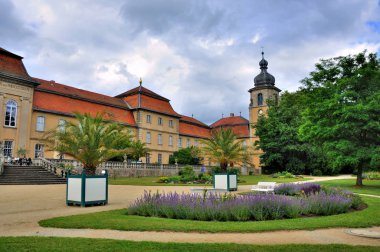 schloss fasanarie fulda, hessen, Almanya yaz Parkı doğa