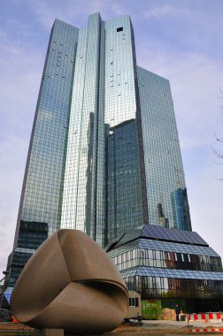 Deutsche bank gökdelenler frankurt, hessen, Almanya