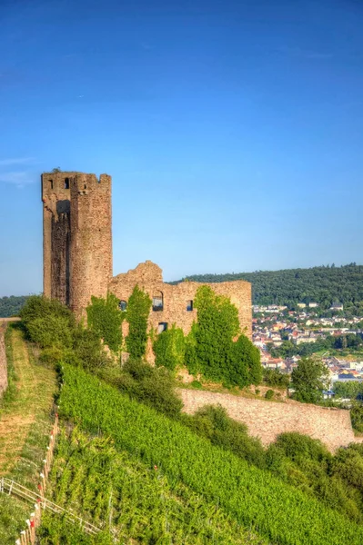 Ancienne Forteresse Allemande Ruedesheim Rhin Main Pfalz Allemagne — Photo