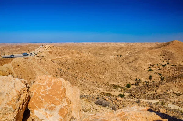在突尼斯 北非撒哈拉沙漠 — 图库照片