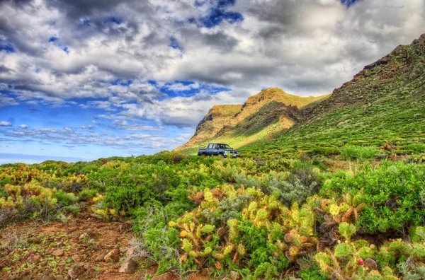 North West Coast Tenerife Punto Teno Lighthouse Canarian Islands — Stock Photo, Image