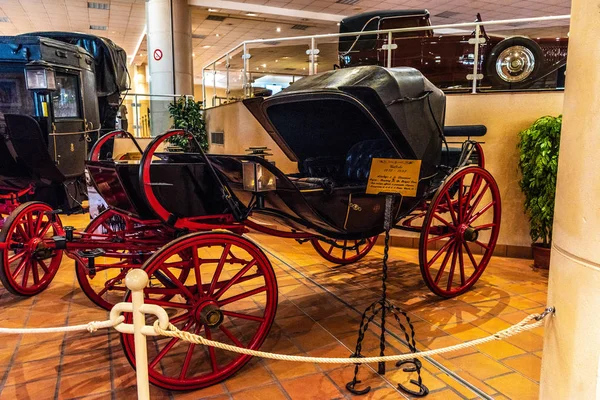 Fontvieille Monaco Jun 2017 Galeche Negro 1875 Mónaco Top Cars — Foto de Stock