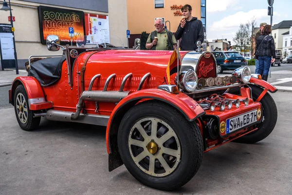 Germany Limburg Apr 2017 Red Vintage Bugatti Type Roadster Limburg — Stock Photo, Image