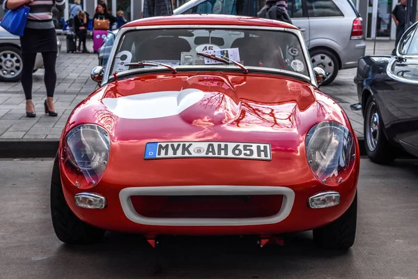 Germany Limburg Apr 2017 Red Vintage Alfa Romeo Spider Limburg — Stock Photo, Image