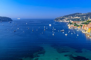 Beausoleil teknelerle Beach, Nice, Nizza, Alpes-Maritimes, kanıtlamak