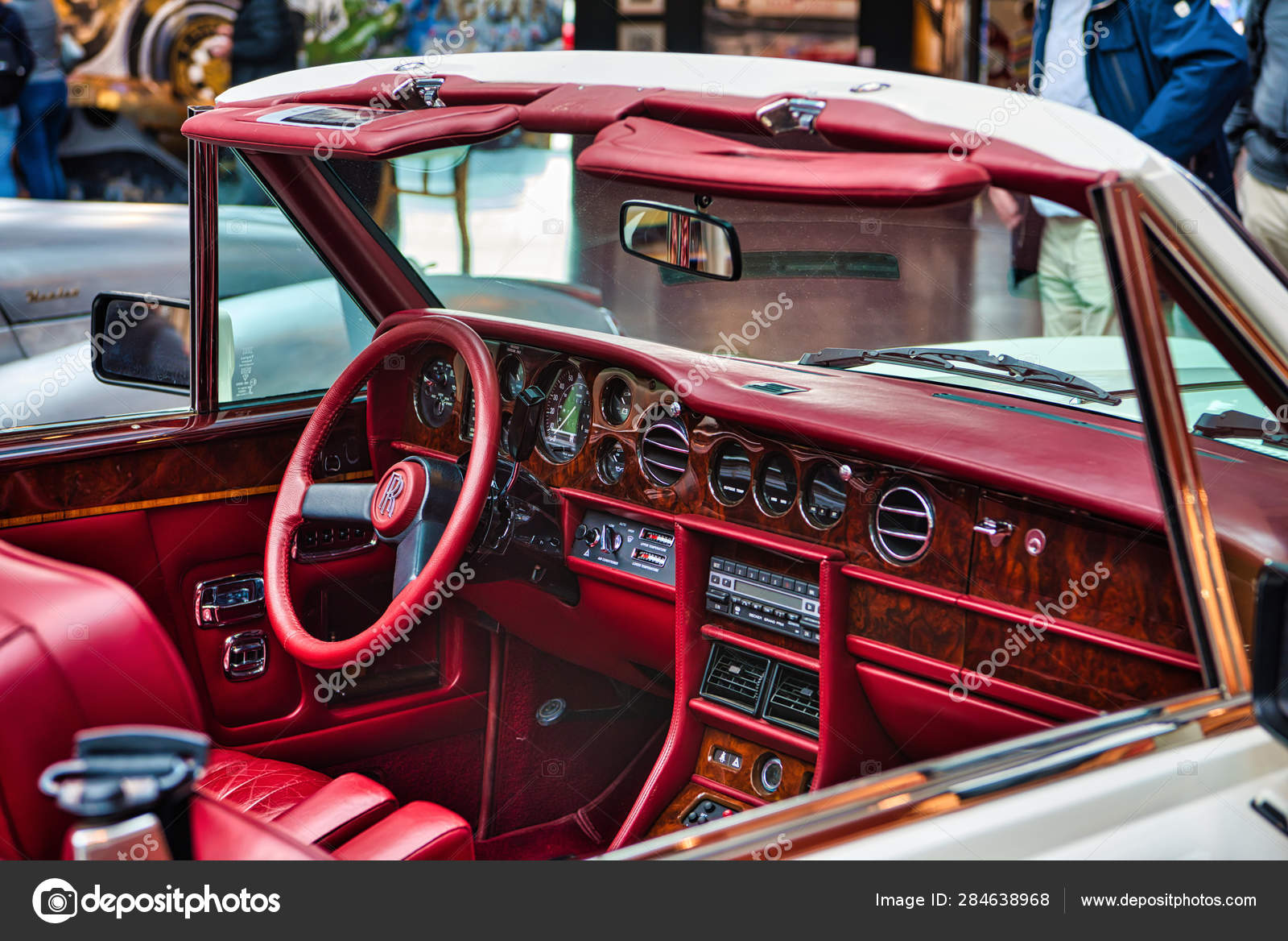 Friedrichshafen May 2019 Red Interior In White Rolls