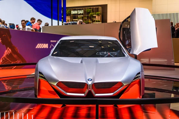 FRANKFURT, GERMANY - SEPT 2019: silver red BMW M NEXT VISION con — Stock Photo, Image