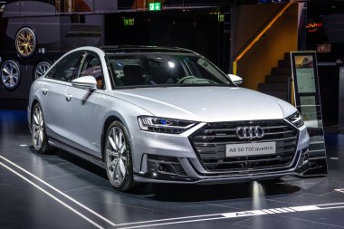 Frankfurt, Almanya - Eylül 2019: , Iaa International Motor Show Auto Exhibtion