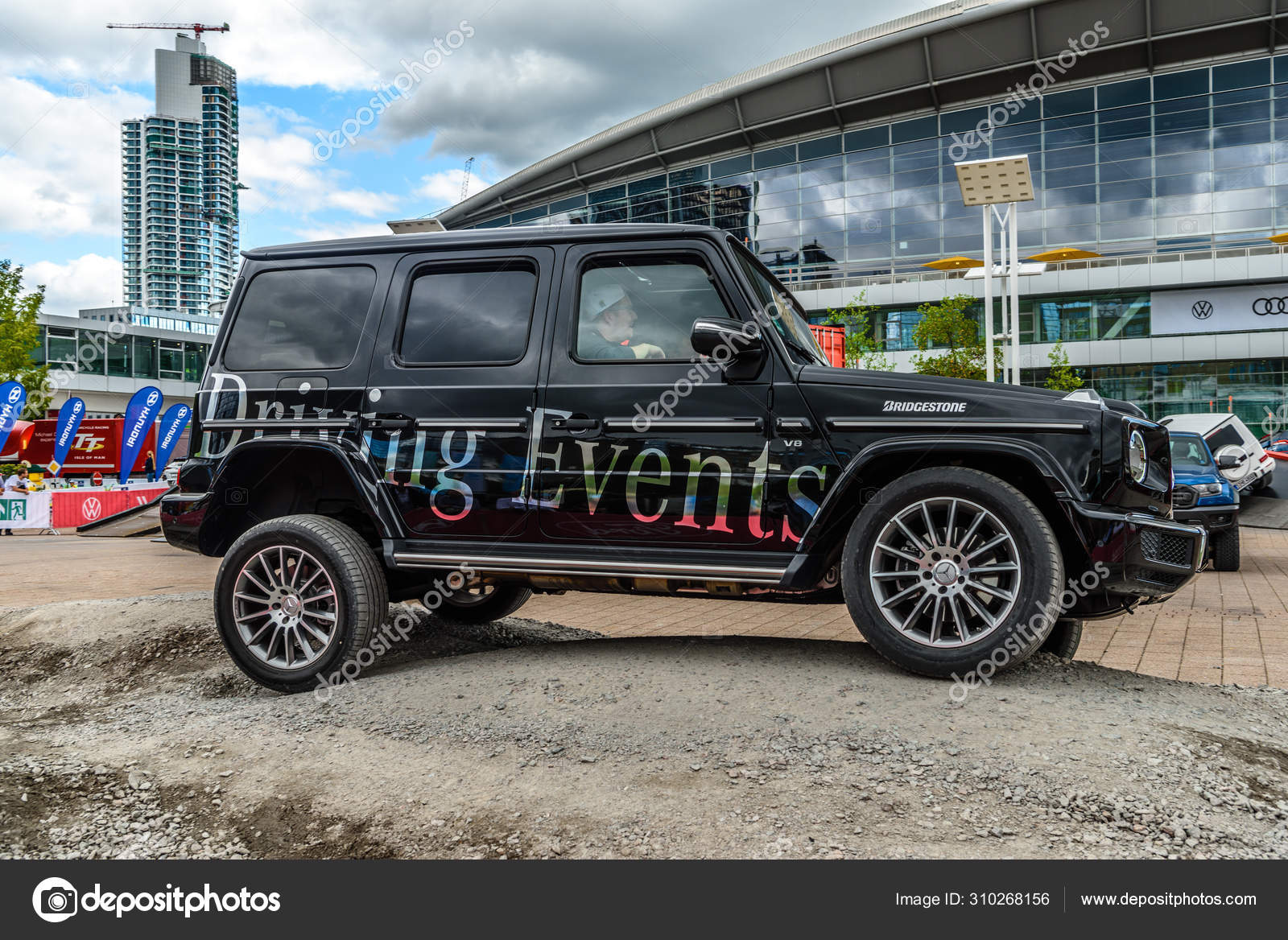Frankfurt Germany Sept 19 Black Mercedes Benz G Class W463 Suv Iaa International Motor Show Auto Exhibtion Stock Editorial Photo C Eagle2308