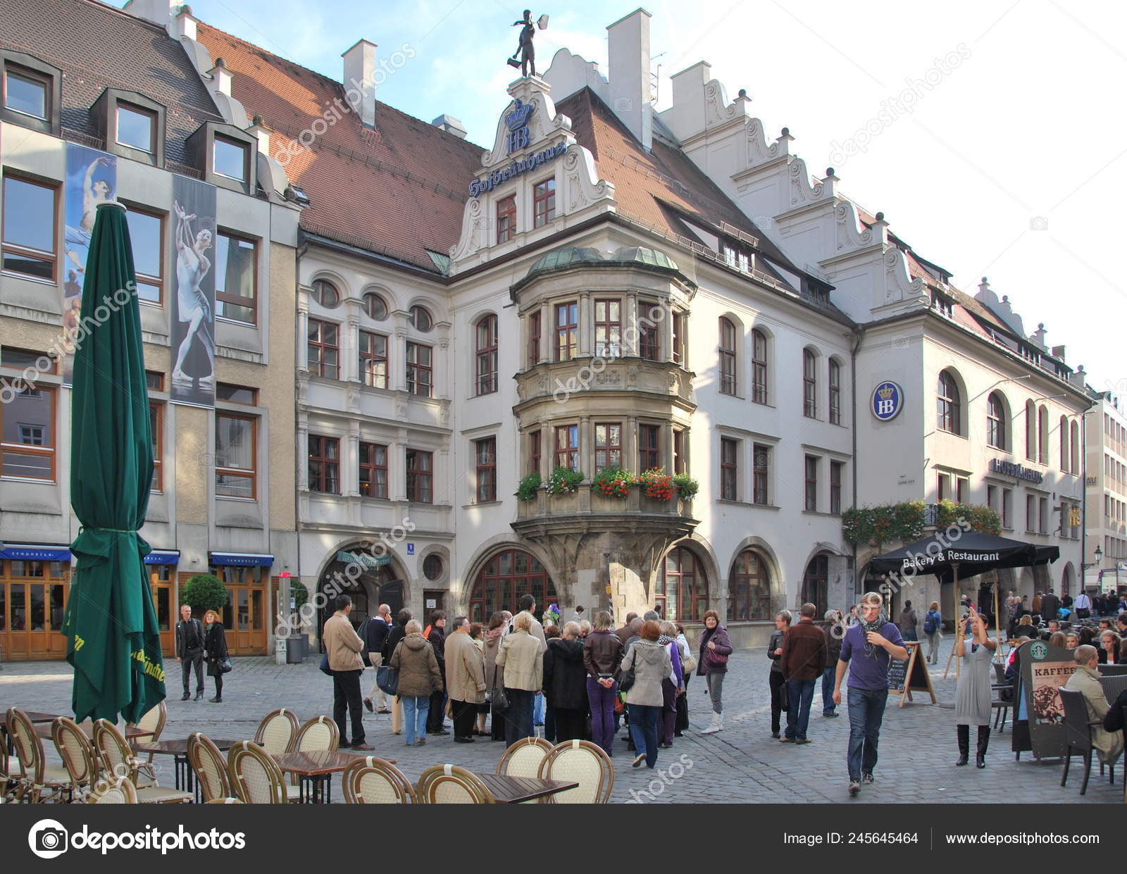 Hofbrauhaus Platzl Beer Hall Munich Germany Stock Editorial