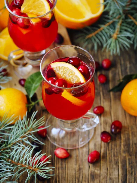 Cranberry and orange drink