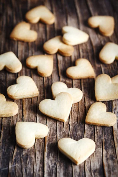 Heart Shaped Cookies Valentine Day — Stock Photo, Image