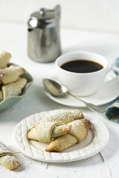 Rugelach z czekoladowym napełnianiem — Zdjęcie stockowe