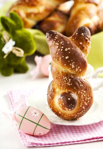 Easter bunny broodjes — Stockfoto