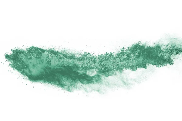 ระเบ ดผงส ยวบนพ นหล ขาว เมฆส นระเบ โฮล — ภาพถ่ายสต็อก