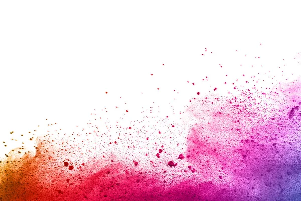 abstract colored dust explosion on a black background.abstract powder splatted background,Freeze motion of color powder exploding/throwing color powder, multicolored glitter texture.