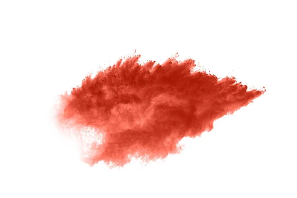 브라운 파우더 배경에서 일어났습니다 먼지가 폭발한다 페인트 — 스톡 사진