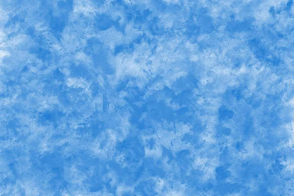 Siyah Arka Planda Mavi Barut Patlaması Renkli Bulut Renkli Toz — Stok fotoğraf
