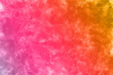 Soyut barut sıçramış arka plan. Beyaz arka planda renkli barut patlaması. Renkli bulut. Renkli toz patlar. Boya Holi.