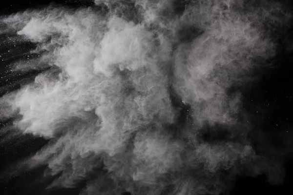 배경에서 폭발이 일어났습니다 먼지가 폭발한다 페인트 — 스톡 사진