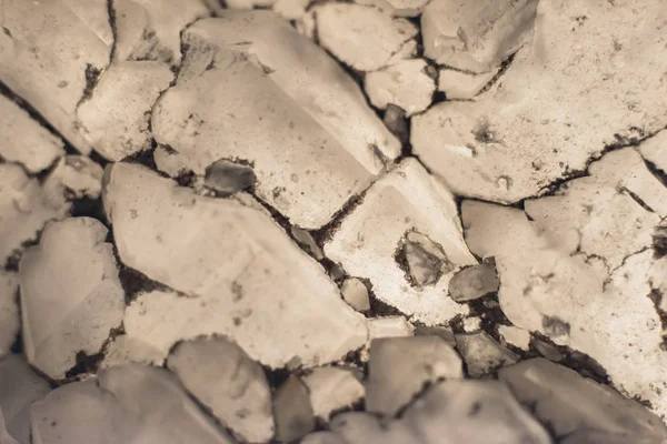 Close-up van witte doorschijnende minerale steen. — Stockfoto