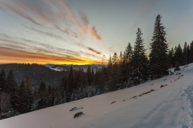 manzara güzel kış dağlar