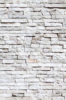 doku ve arka plan beyaz mermer tuğla duvar 