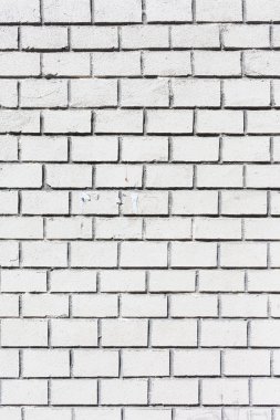 Beyaz tuğla duvar closeup doku