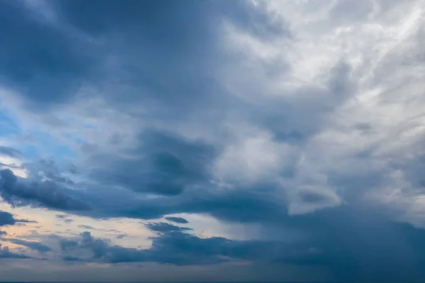 Hermosas Nubes Tormenta Noche Verano —  Fotos de Stock