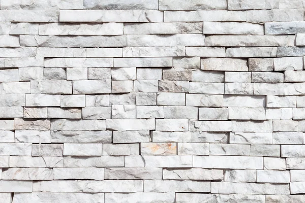 Doku Arka Plan Beyaz Mermer Tuğla Duvar — Stok fotoğraf