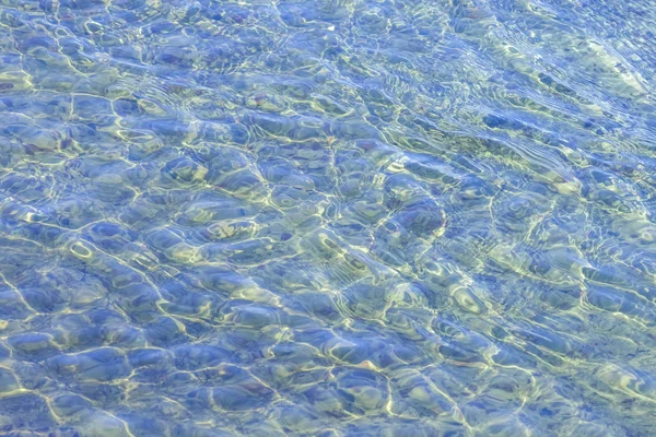 Абстрактная Текстура Поверхности Голубой Воды — стоковое фото