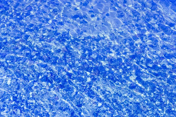 Abstrato Azul Superfície Água Textura Fundo — Fotografia de Stock