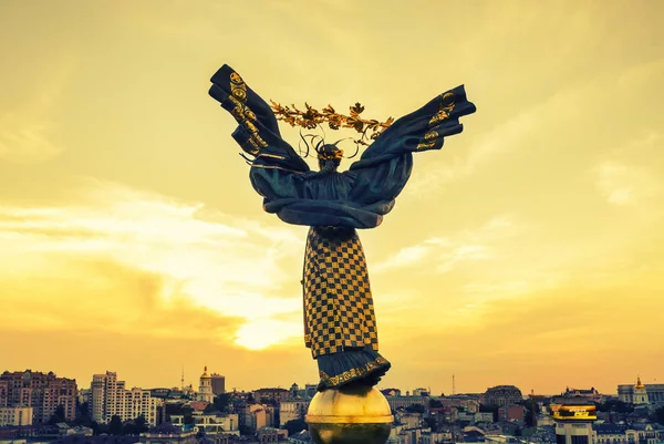 Kiev Ukraine June 2018 Monument Independence Ukraine Kiev Historical Sights — Stock Photo, Image