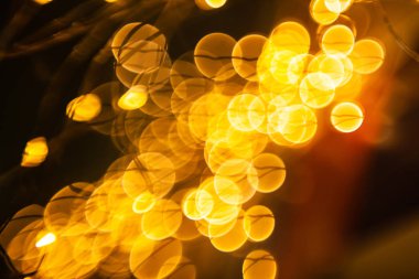 Soyut Bokeh bulanık sarı ışık arka plan kullanabilirsiniz