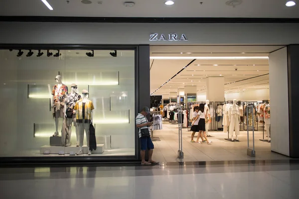 Chiang Mai Tailandia Mayo 2018 Zara Shop Zara Empresa Diseño — Foto de Stock