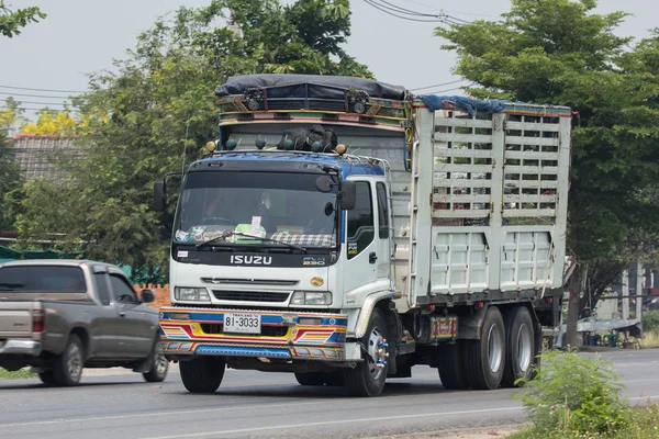 Chiang Mai Thailandia Aprile 2018 Private Isuzu Cargo Truck Foto — Foto Stock