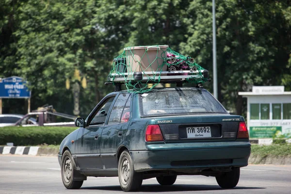 Chiang Mai Thailand Maio 2018 Private Old Car Suzuki Swift — Fotografia de Stock