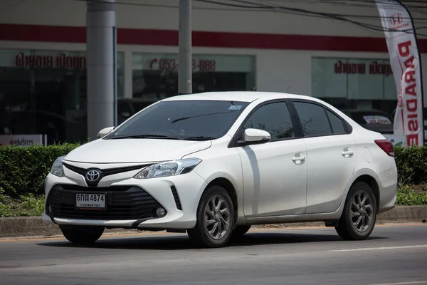 Chiang Mai Thailand Maj 2018 Privat Sedanmodell Bil Toyota Vios — Stockfoto