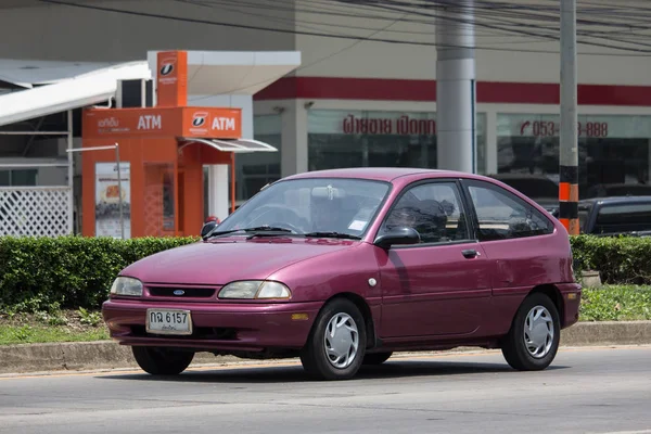 Chiang Mai Tailandia Mayo 2018 Coche Sedán Privado Ford Fiesta — Foto de Stock