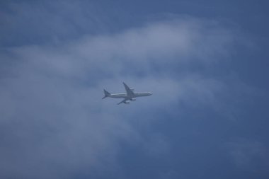 Chiang Mai, Tayland - 22 Mayıs 2018: Hs-Tyv Airbus A340-500 Kraliyet Tayland Hava Kuvvetleri (Rtaf). Chiangmai Havaalanı'ndan çıkar.