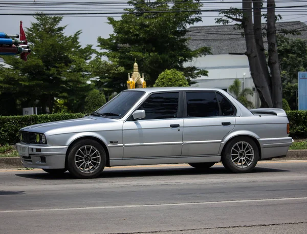 Chiang Mai Thailand Maio 2018 Carro Particular Bmw 318I Estrada — Fotografia de Stock